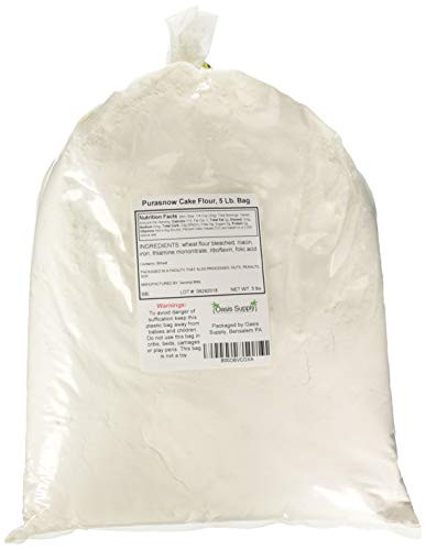 Kauffmans Fruit Farm  Enriched Purasnow Cake Flour  Makes delicate cakes  cookies and other Baked Goods  Bulk 5-pound Bag