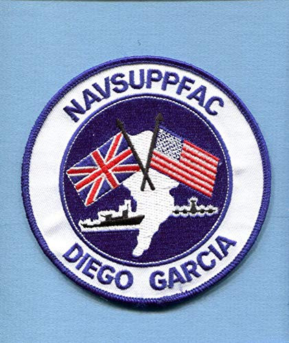 Embroidered Patch-Patches for Women Man- Naval Support Facility Diego Garcia BIOT US Navy USAF