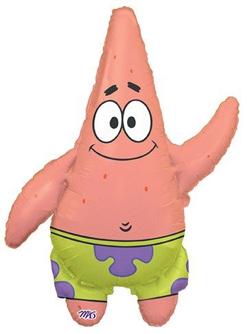 Spongebob Squarepants Patrick Jumbo Mylar Balloon Supershape