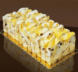 Lemon Soft Nougat Torrone Slice By Quaranta
