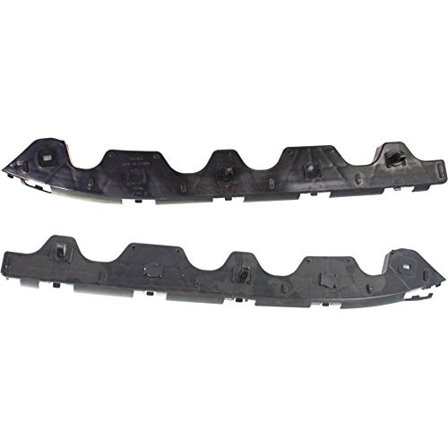 Bumper Bracket Set of 2 Rear Right and Left Side Plastic compatible with Sienna 04-10 Side Cover Support ABS