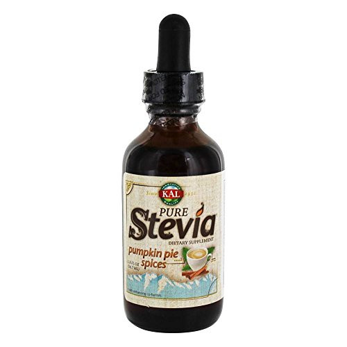 KAL Pure Stevia Liquid Extract  Pumpkin Spice  White  1.8 Fluid Ounce