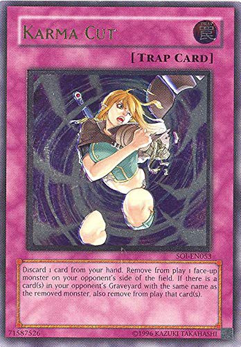 Yu-Gi-Oh! - Karma Cut  SOI-EN053  - Shadow of Infinity - Unlimited Edition - Ultimate Rare