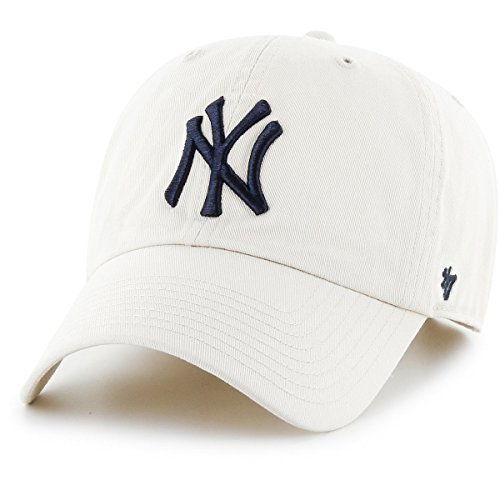 MLB New York Yankees Men s  47 Brand Clean Up Cap  Natural  One-Size