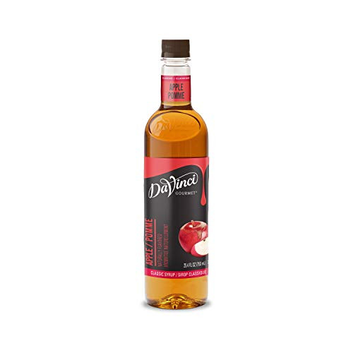 DaVinci Gourmet Classic Apple Syrup  25.4 Ounce   25.4 Fl Ounce  Pack of 4
