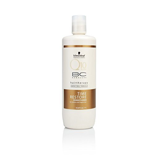Schwarzkopf Bc Time Restore Q10 Plus Conditioner for Mature and Fragile Hair  33.8 Ounce