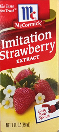McCormick Strawberry Extract with Other Natural Flavors   1 FL OZ  Pack of 3