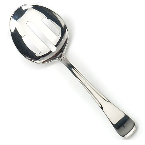 RSVP Monty's Slotted Stainless Steel Serving Spoon