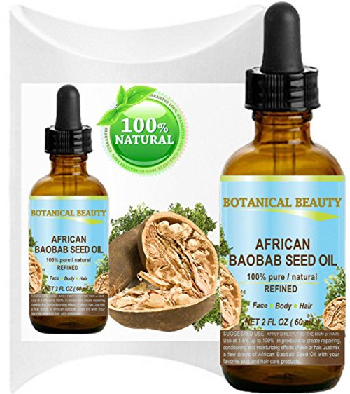 Botanical Beauty Baobab Oil  100 percent Pure  Cold Pressed.. 2 oz-60 ml Botanical Beauty Baobab Oil  100 percent Pure  Cold Pressed.. 2 oz-60 ml
