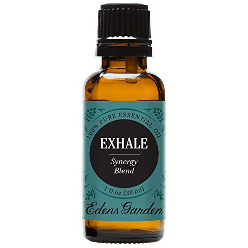 Edens Garden Exhale Essential Oil Synergy Blend 100 percent Pure Therapeutic Grade Allergies and Congestion 30 ml Edens Garden Exhale Essential Oil Synergy Blend 100 percent Pure Therapeutic Grade Allergies and Congestion 30 ml