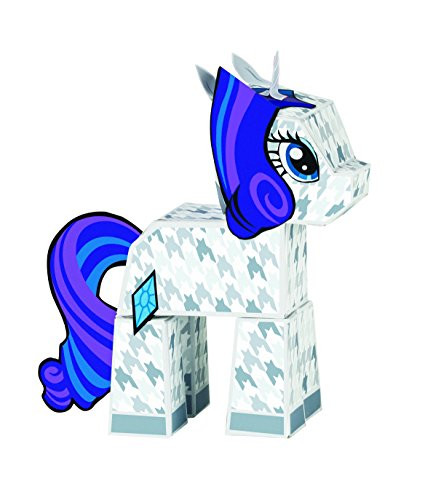 My Little Pony Fold Your Own Paper Rarity, Paper Punk My Little Pony Paper Building Blocks, Rarity