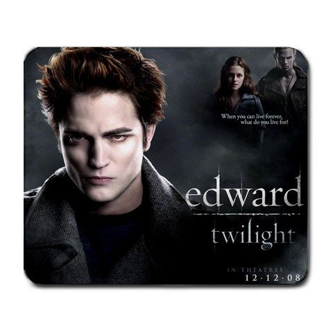 New Custom Mousepad Mouse Pad Mat Computer Twilight Edward Cullen New Moon