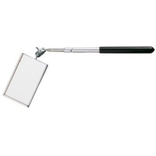 General Tools 560 Telescoping Glass Inspection Mirror, 3-1/2 Inch by 2 Inch Oblong Mirror