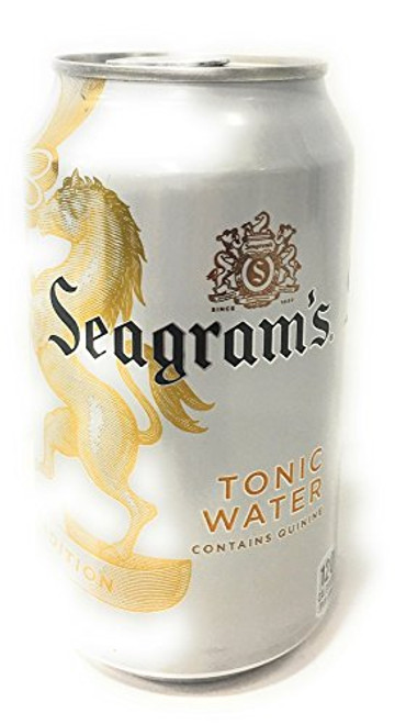 Seagram s Tonic Water in 12 Ounce Can  Case of 12