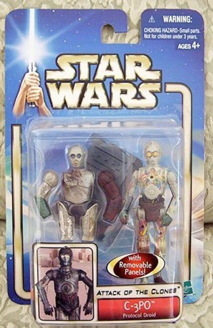 Star Wars Attack of the Clones (AOTC) Action Figure - C-3PO Protocol Droid Star Wars Attack of the Clones (AOTC) Action Figure - C-3PO Protocol Droid