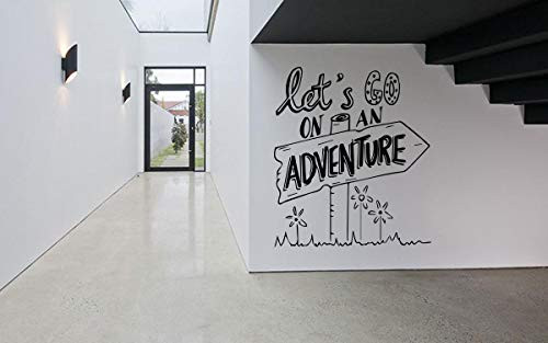 Vinyl Sticker Quote Phrase Let s Go On An Adventure Travel Mural Decal Wall Art Decor EH1647 Vinyl Sticker Quote Phrase Let s Go On An Adventure Travel Mural Decal Wall Art Decor EH1647