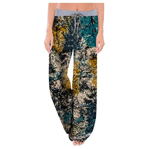 ZSBAYU Women s Comfy Casual Pajama Pants Floral Print Drawstring Palazzo Lounge Pants Wide Leg ZSBAYU Women s Comfy Casual Pajama Pants Floral Print Drawstring Palazzo Lounge Pants Wide Leg