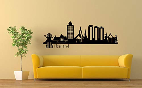 Thailand Skyline Cityscape Travel Wall Vinyl Sticker Car Mural Decal Art Decor LP4893 Thailand Skyline Cityscape Travel Wall Vinyl Sticker Car Mural Decal Art Decor LP4893