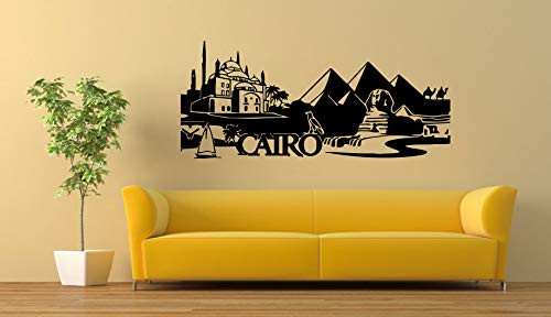 Cairo Egypt Pyramids Sphinx Of Giza Travel Wall Vinyl Sticker Car Mural Decal Art Decor LP4705