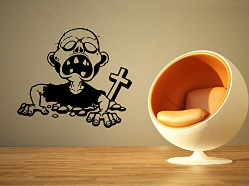 Wall Vinyl Sticker Zombie Halloween Allhalloween All Hallows Eve All Saints Eve Party Mural Decal Art Decor LP1376 Wall Vinyl Sticker Zombie Halloween Allhalloween All Hallows Eve All Saints Eve Party Mural Decal Art Decor LP1376