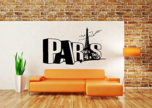 Wall Vinyl Sticker Paris France Eiffel Tower Travel Showplace Car Mural Decal Art Decor LP2671 Wall Vinyl Sticker Paris France Eiffel Tower Travel Showplace Car Mural Decal Art Decor LP2671
