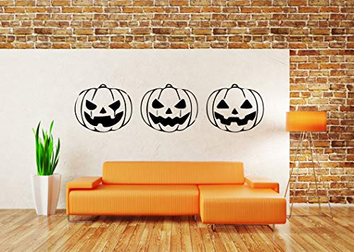 Wall Vinyl Sticker Pumpkin Halloween Allhalloween All Hallows Eve All Saints Eve Party Mural Decal Art Decor LP1348 Wall Vinyl Sticker Pumpkin Halloween Allhalloween All Hallows Eve All Saints Eve Party Mural Decal Art Decor LP1348