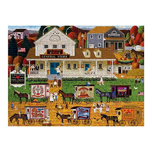 Promini Charles Wysocki Storin Up Wooden 500 Pieces Jigsaw Puzzles Daily Jigsaw Puzzle Games for Adults and Kids Promini Charles Wysocki Storin Up Wooden 500 Pieces Jigsaw Puzzles Daily Jigsaw Puzzle Games for Adults and Kids