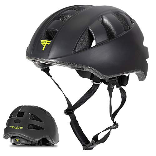 Flybar Junior Helmets for Kids  Black  Medium