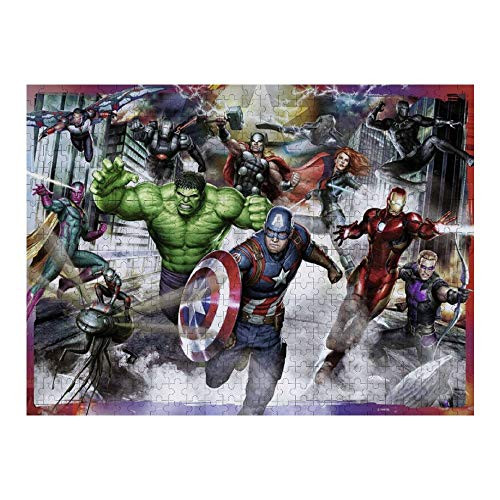 Promini Wooden 500 Pieces Marvel Avengers Assemble Jigsaw Puzzles Daily Jigsaw Puzzle Games for Adults and Kids Promini Wooden 500 Pieces Marvel Avengers Assemble Jigsaw Puzzles Daily Jigsaw Puzzle Games for Adults and Kids