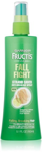 Garnier Fructis Fall Fight Strand Saver Anti-Breakage Spray Treatment for Falling Breaking Hair  5.1 Fluid Ounce