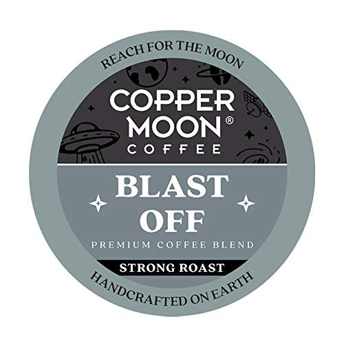 Copper Moon Single Serve Coffee Pods Compatible with Keurig K Cup Brewers  Blast Off Blend  36 Count
