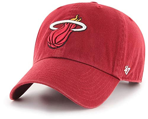 47 Miami Heat Clean Up Razor Red Adult Adjustable Hat