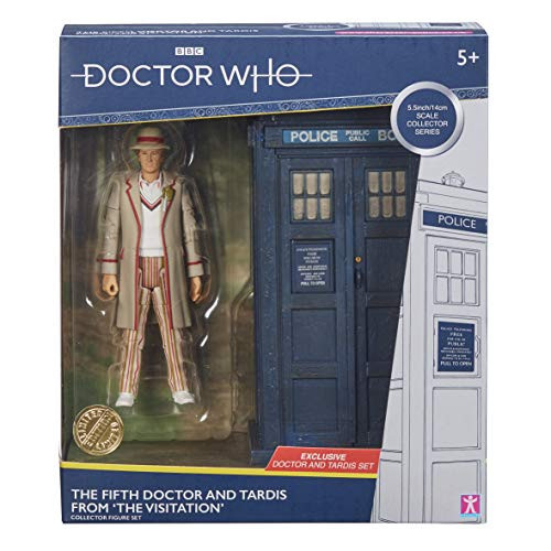 Doctor Who 5th Dr and Tardis Set - Classic Dr Who Action Figure and Tardis Set - Doctor Who Merchandise - Character Options - 5.5 Doctor Who 5th Dr and Tardis Set - Classic Dr Who Action Figure and Tardis Set - Doctor Who Merchandise - Character Options - 5.5