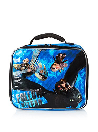 How to Train Your Dragon Blue Soft Lunch Box