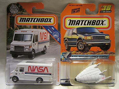 MBX Matchbox X-33 Reusable Launch Vehicle  and  Mission Support Vehicle Die Cast 2 Car Set!