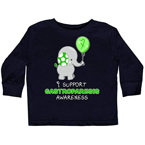 inktastic I Support Gastroparesis Toddler Long Sleeve T-Shirt 5-6 Black 304ed inktastic I Support Gastroparesis Toddler Long Sleeve T-Shirt 5-6 Black 304ed