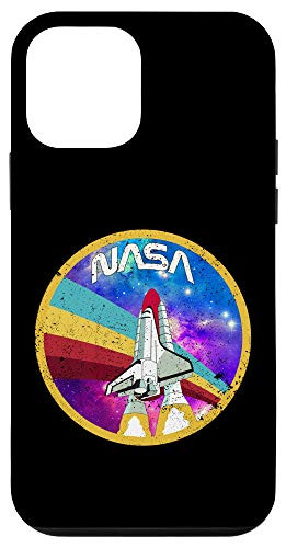 iPhone 12 mini Space Travel Shuttle Spacecraft Nasa Blast Off Retro Vintage Case