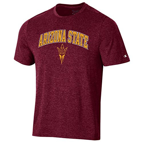 Champion NCAA Arizona State Sun Devils Men s Field Day Short Sleeve Tee Small Maroon Champion NCAA Arizona State Sun Devils Men s Field Day Short Sleeve Tee Small Maroon