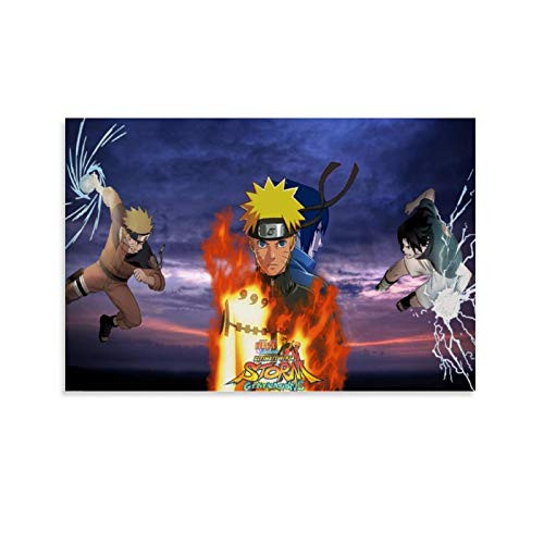 SHEFEI Naruto Shippuden Ultimate Ninja Storm Generations Canvas Art Poster and Wall Art Picture Print Modern Family Bedroom Decor Posters 20x30inch 50x75cm