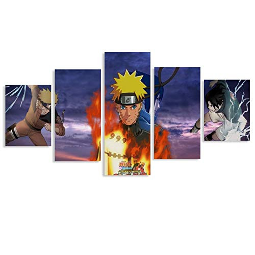 SHEFEI Naruto Shippuden Ultimate Ninja Storm Generations Canvas Art Poster and Wall Art Picture Print Modern Family Bedroom Decor Posters 40Wx22H