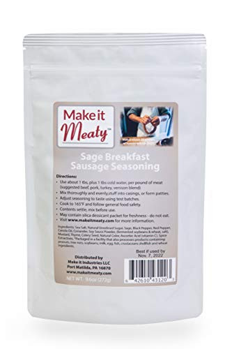 Sage Breakfast Sausage Seasoning
