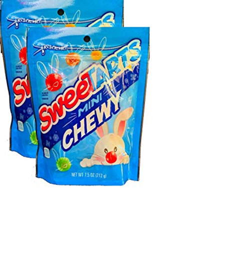 NEW Sweetarts Easter Mini Chewy Candies  A 7.5 Oz Bag Full Of Mini Candy In A Resealable Bag  2