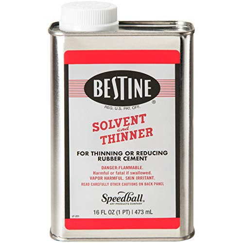 Speedball Bestine Solvent and Thinner-1 Pint