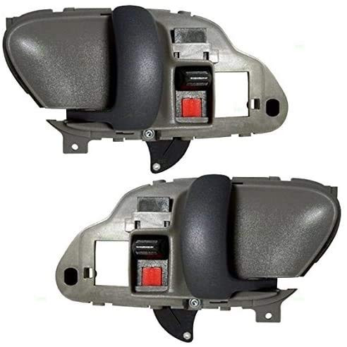 I-Match Auto Parts Front Driver and Passenger Inner Door Handle Replacement for 95-00 Chevy Tahoe GMC Yukon Chevy GMC C K Suburban 99-2000 Cadillac Escalade GM1352101 GM1353101 15708043 15708044 Pair