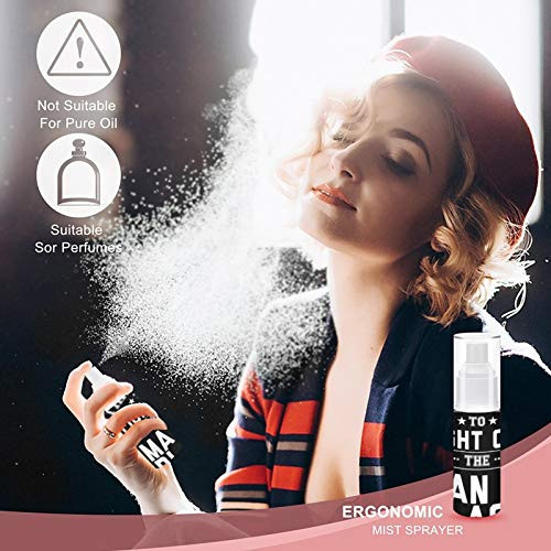 Training To Fight Off The Man In Black Fine mist spray bottle 50ml refillable empty spray bottle plastic container for travel or outdoor products