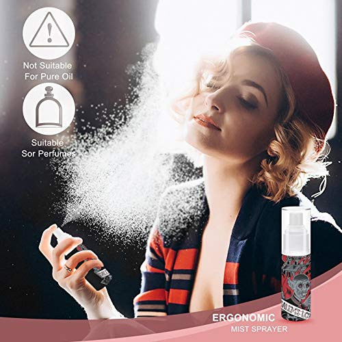 Salems Lot Tattoo Fine mist spray bottle 50ml refillable empty spray bottle plastic container for travel or outdoor products