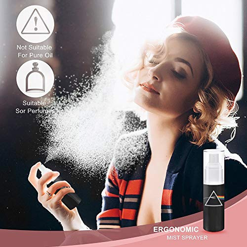 Dark Side Of Guinness Fine mist spray bottle 50ml refillable empty spray bottle plastic container for travel or outdoor products