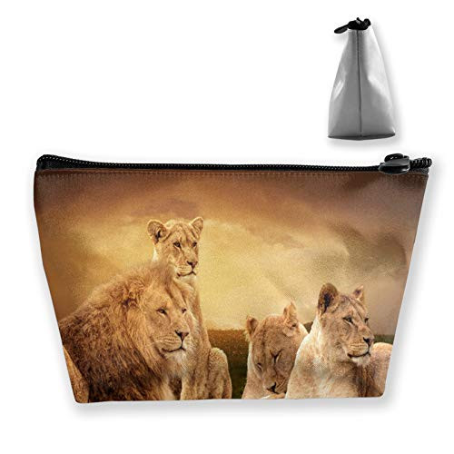 African Lions At Sunset Cosmetic Bag Cosmetic Case Toiletry Bag Travel Case Makeup Bag Organizer For Women Travel Gifts African Lions At Sunset Cosmetic Bag Cosmetic Case Toiletry Bag Travel Case Makeup Bag Organizer For Women Travel Gifts