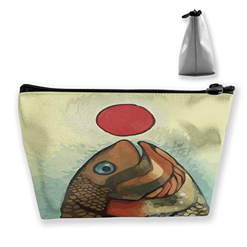 Squid Red Sunrise Japan Cosmetic Bag Cosmetic Case Toiletry Bag Travel Case Makeup Bag Organizer For Women Travel Gifts Squid Red Sunrise Japan Cosmetic Bag Cosmetic Case Toiletry Bag Travel Case Makeup Bag Organizer For Women Travel Gifts