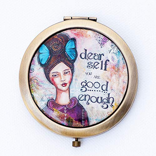 Compact Mirror for Purses Good Enough Purse Travel Mirror Inspirational